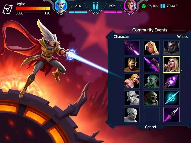 Void Warriors Legion gameplay screenshot